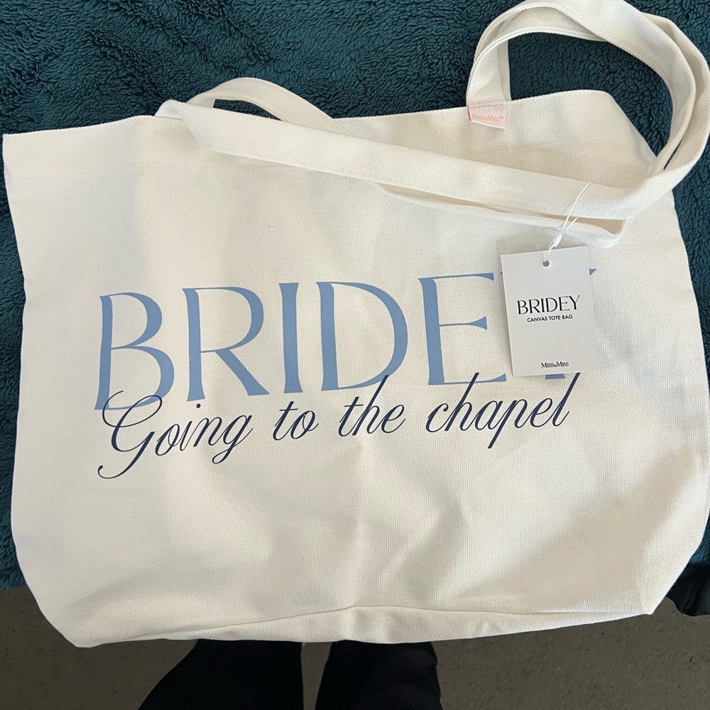 Bride Tote Bag - NEVER USED